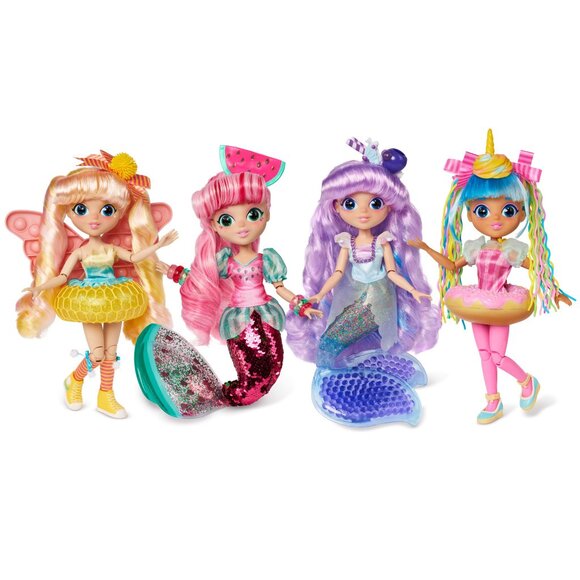 ⚡️NEW⚡️ 1 Fidgie Friends Boba Bubbles, Mermaid Fashion Doll with Fidget Toy - Picture 5 of 5